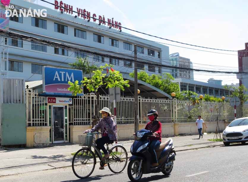 Bệnh viện C Đà Nẵng tọa lạc trên đường Hải Phòng