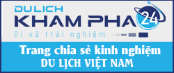 Website dulichkhampha24.com - Trang chia sẻ kinh nghiệm Du Lịch Việt Nam